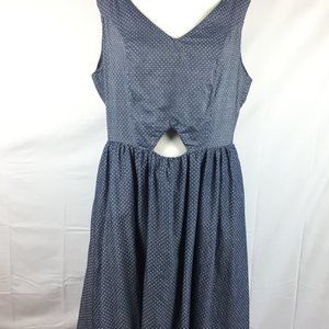 MOTHCLOTH The Fun Has Just Begun Denim Dress SZ 1X